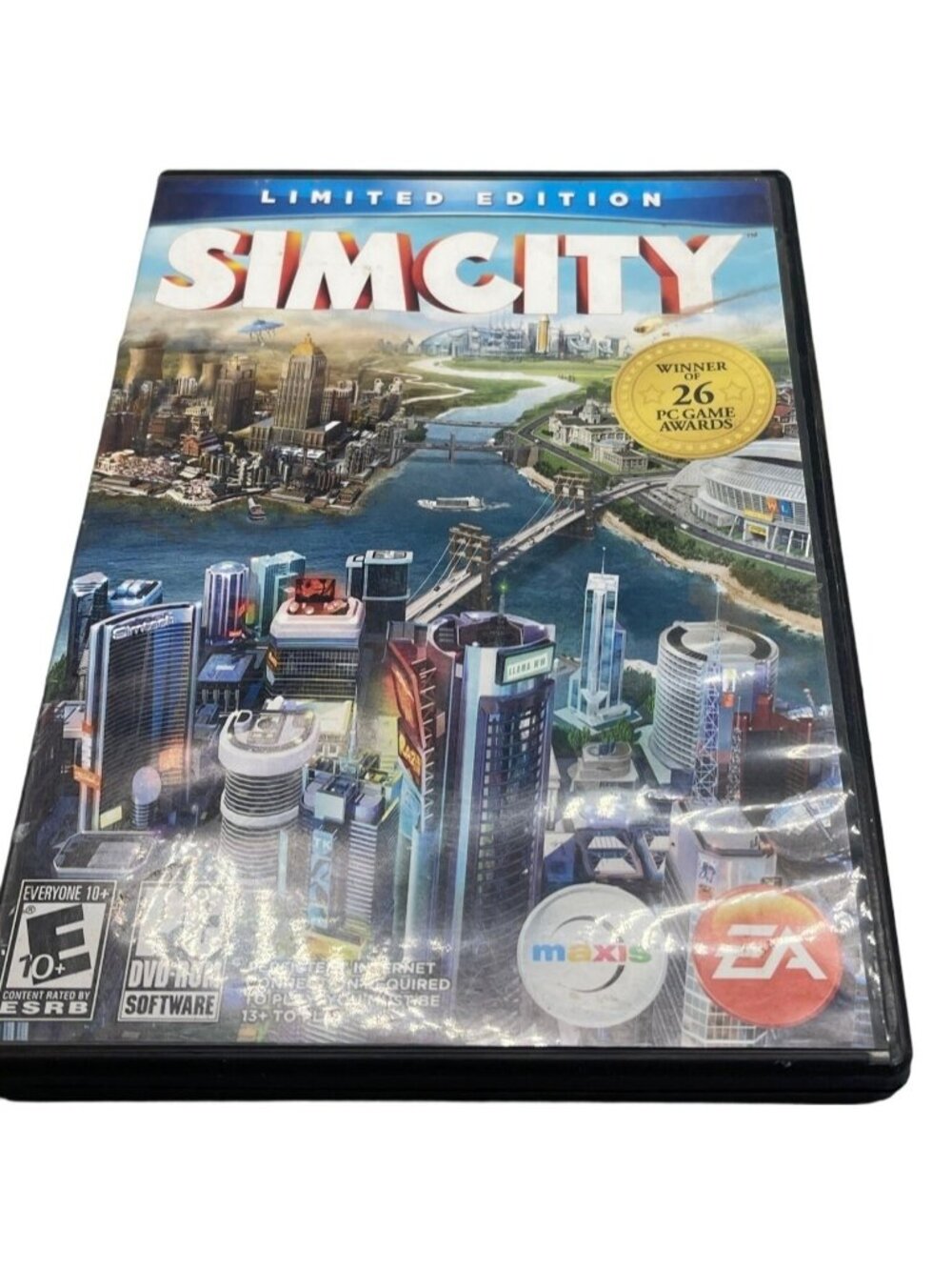 SIMCITY PC DVD-ROM software game Limited Edition 2013 Electronic Arts READ